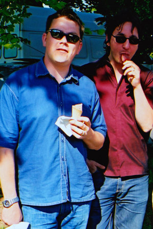 Nick Banks and Richard Hawley