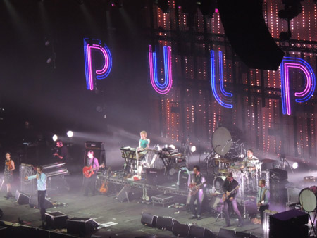 Pulp at Sheffield Arena, 8 December 2012