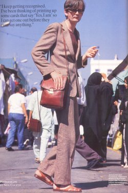 Jarvis at Shepherds Bush Market, August 1995