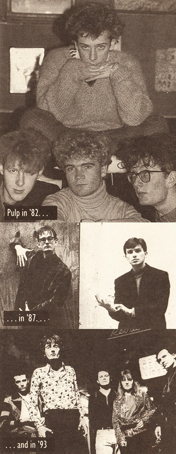 Pulp in 1982, 1987 and 1993