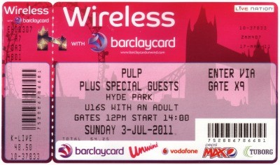 Pulp Wireless Ticket