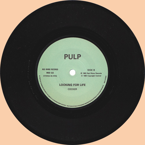 Pulp My Lighthouse 7 inch vinyl